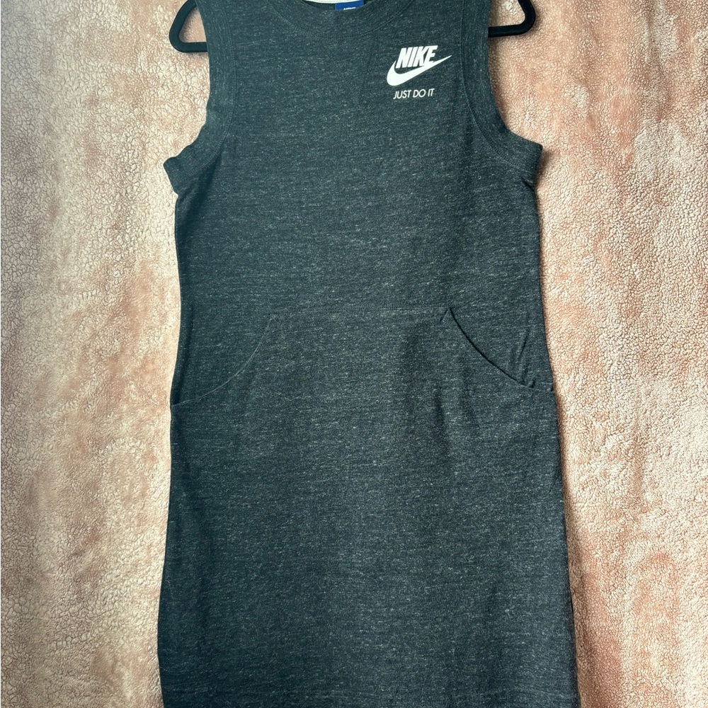 Nike Charcoal Gray Sleeveless Dress, sz.M